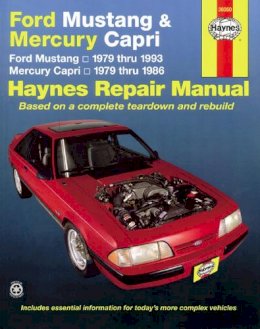 Haynes Publishing - Ford Mustang Mercury Capri Automotive Repair Manual - 9781563921308 - V9781563921308
