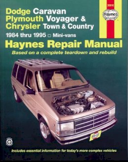 Haynes Publishing - Dodge Caravan and Plymouth Voyager Automotive Repair Manual - 9781563921322 - V9781563921322