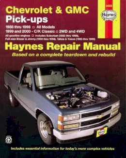 Haynes Publishing - Chevrolet and GMC Pick-ups - 9781563924262 - V9781563924262
