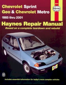 Haynes Publishing - Chevrolet Sprint and Geo and Chevrolet Metro - 9781563924538 - V9781563924538