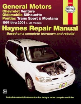 Haynes Publishing - GM: Venture, Silhouette, Trans Sport, Montana, 1997-2005 (Haynes Repair Manual) - 9781563926365 - V9781563926365