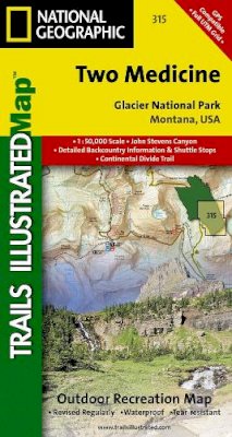 National Geographic Maps - Two Medicine, Glacier National Park: Trails Illustrated National Parks - 9781566954716 - V9781566954716