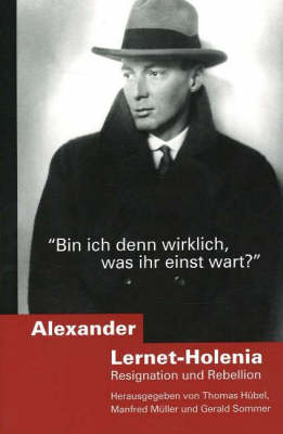 Thomas Hubel - Alexander Lernet-Holenia - 9781572411432 - V9781572411432