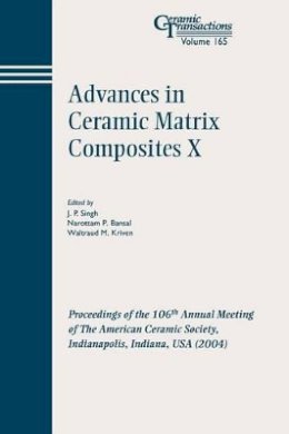 Singh - Advances in Ceramic Matrix Composites X - 9781574981865 - V9781574981865