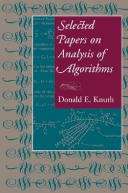 Donald Knuth - Selected Papers on Analysis of Algorithms - 9781575862125 - V9781575862125