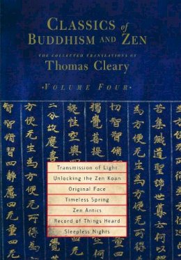 Cleary  Thomas - Classics of Buddhism and ZEN - 9781590302217 - V9781590302217