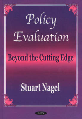 Stuart S. Nagel - Policy Evaluation - 9781590331699 - V9781590331699
