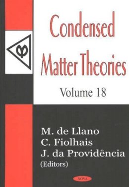 M Llano - Condensed Matter Theories - 9781590337790 - V9781590337790