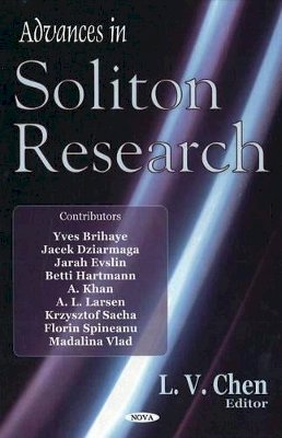 L Chen - Advances in Soliton Research - 9781594547690 - V9781594547690