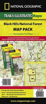 National Geographic Maps - Black Hills National Forest, Map Pack Bundle: Trails Illustrated Other Rec. Areas - 9781597753982 - V9781597753982