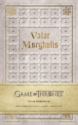 . - Game of Thrones: Valar Morghulis Hardcover Ruled Journal - 9781608877430 - 9781608877430