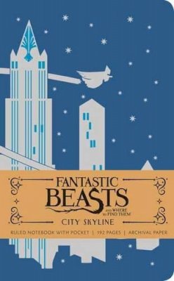 Insight Editions - Fantastic Beasts and Where to Find Them: City Skyline Hardcover Ruled Notebook - 9781608879489 - 9781608879489
