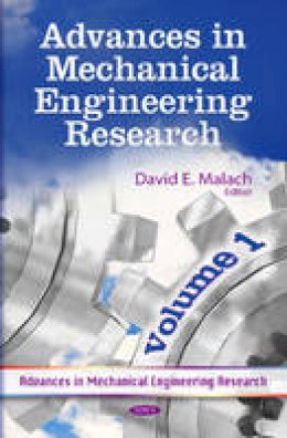 Malach D.e. - Advances in Mechanical Engineering Research - 9781617611100 - V9781617611100
