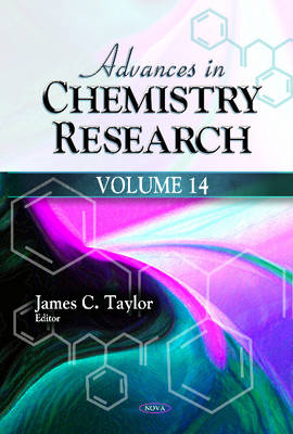 Taylor J.c. - Advances in Chemistry Research: Volume 14 - 9781619423275 - V9781619423275