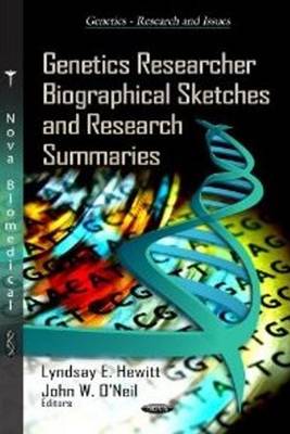 Hewitt L.e. - Genetics Researcher Biographical Sketches & Research Summaries - 9781619426474 - V9781619426474