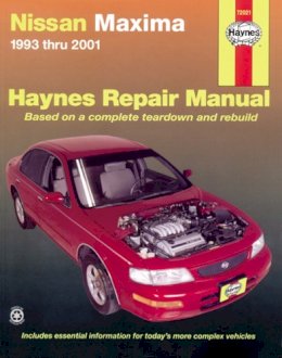 Haynes Publishing - Nissan Maxima (1993-2008) Haynes Repair Manual (USA) - 9781620920763 - V9781620920763