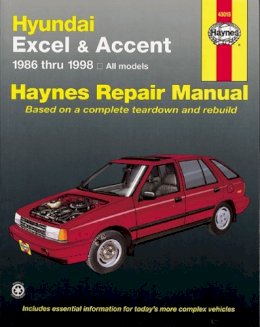 Haynes Publishing - Hyundai Excel & Accent (86-13): 1986 to 2013 - 9781620921685 - V9781620921685