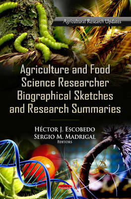 Escobedo H.j. - Agriculture & Food Science Research Biographical Sketches & Research Summaries - 9781621009344 - V9781621009344