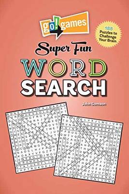 John Samson - Go!games Super Fun Word Search - 9781623540845 - V9781623540845