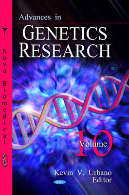  - Advances in Genetics Research - 9781624179280 - V9781624179280