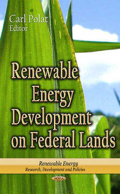 Polat C. - Renewable Energy Development on Federal Lands - 9781626187641 - V9781626187641