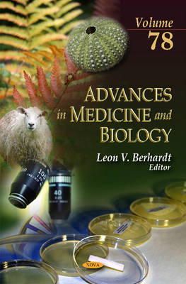 Berhardt L.v. - Advances in Medicine and Biology: Volume 78 - 9781631176630 - V9781631176630