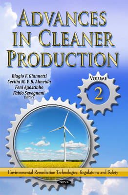 Biagio F. Giannetti (Ed.) - Advances in Cleaner Production: Volume 2 - 9781634638487 - V9781634638487