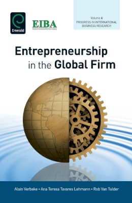 Professor A Verbeke - Entrepreneurship in the Global Firm - 9781780521145 - V9781780521145