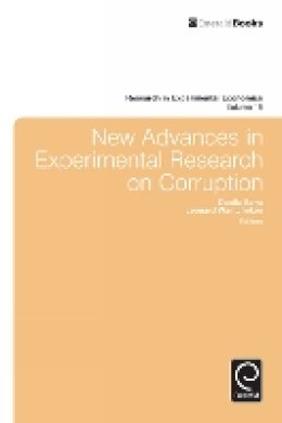 Danila Serra - New Advances in Experimental Research on Corruption - 9781780527840 - V9781780527840