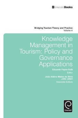 Eduardo Fayos-Sola - Knowledge Management in Tourism: Policy and Governance Applications - 9781780529806 - V9781780529806