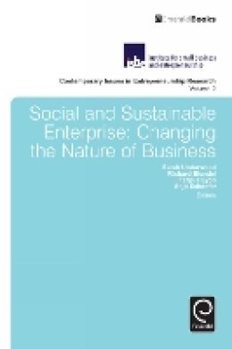 Sarah Underwood - Social and Sustainable Enterprise: Changing the Nature of Business - 9781781902547 - V9781781902547
