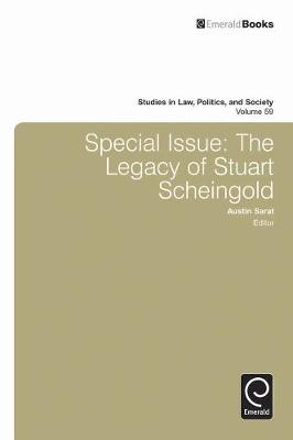Austin Sarat - Special Issue: The Legacy of Stuart Scheingold - 9781781903438 - V9781781903438
