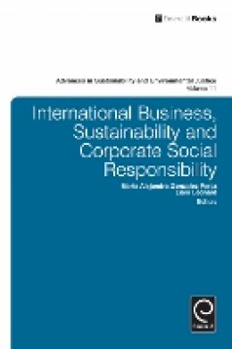 Maria-Alejandra Gonz - International Business, Sustainability and Corporate Social Responsibility - 9781781906255 - V9781781906255