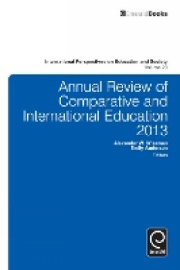Alexander Anderson - Annual Review of Comparative and International Education 2013 - 9781781906941 - V9781781906941