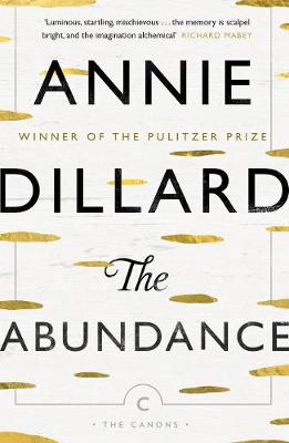 Annie Dillard - The Abundance (Canons) - 9781782117735 - V9781782117735