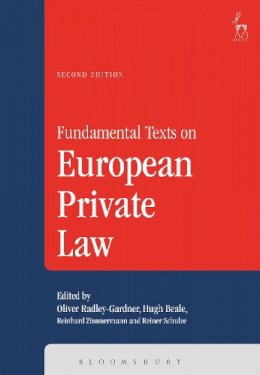 Radley Gardner Olive - Fundamental Texts on European Private Law - 9781782258643 - V9781782258643