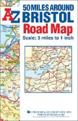 A-Z Maps - 50 Miles Around Bristol Road Map - 9781782570547 - V9781782570547 A-Z Maps - 50 Miles Around Bristol Road Map - 9781782570547 - V9781782570547