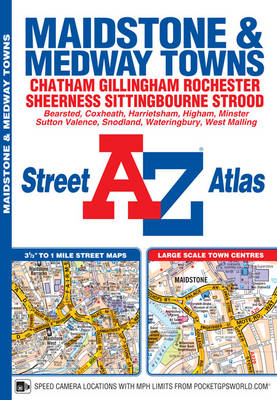  - A-Z Maidstone & Medway Towns (Street Atlas) - 9781782571339 - V9781782571339