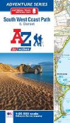 Geographers' A-Z Map Co Ltd - SW Coast Path Dorset Adventure Atlas - 9781782571544 - V9781782571544