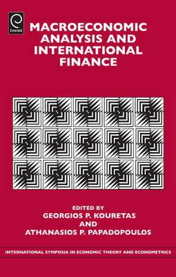 Georgios P. Kouretas (Ed.) - Macroeconomic Analysis and International Finance - 9781783507559 - V9781783507559