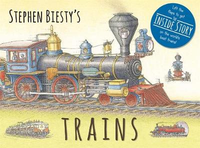 Ian Graham - Stephen Biesty's Trains: Cased Board Book with Flaps - 9781783704248 - V9781783704248