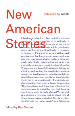Ben Marcus - New American Stories - 9781783781485 - V9781783781485
