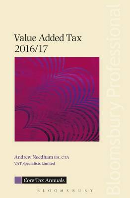 Andrew Needham - Core Tax Annual: VAT 2016/17 (Core Tax Annuals) - 9781784512934 - KOC0019574