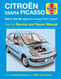 Haynes Publishing - Citroen Xsara Picasso Petrol & Diesel (00 - 02) Haynes Repair Manual - 9781785210068 - V9781785210068