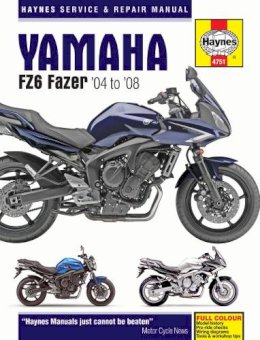 Haynes Publishing - Yamaha FZ6 Fazer(04-08): 45142 - 9781785210426 - V9781785210426