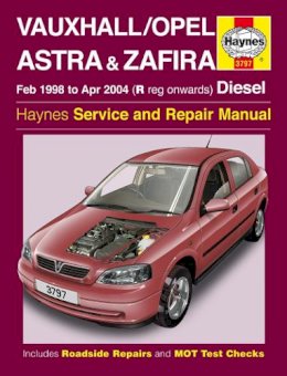 Haynes - Vauxhall/Opel Astra & Zafira Diesel (Feb 98 - Apr 04) Haynes Manual (Paperback) - 9781785212888 - KJH0000367 Haynes - Vauxhall/Opel Astra & Zafira Diesel (Feb 98 - Apr 04) Haynes Manual (Paperback) - 9781785212888 - KJH0000367
