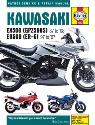 Haynes Publishing - Kawasaki Ex500 (Gpz500S) & Er500 (Er-5) Service An - 9781785212932 - V9781785212932