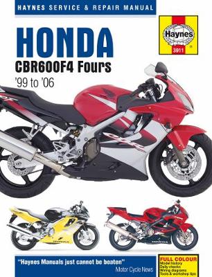 Haynes Publishing - Honda CBR600 F4 Service And Repair Manual - 9781785213175 - V9781785213175