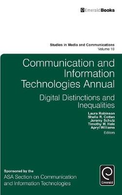 Dk - Communication and Information Technologies Annual: Digital Distinctions & Inequalities - 9781785603815 - V9781785603815