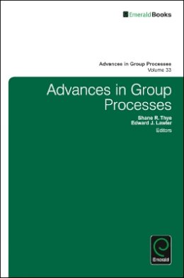 Shane R. Thye (Ed.) - Advances in Group Processes - 9781786350428 - V9781786350428